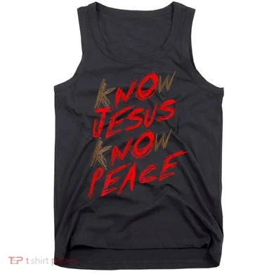 Know Jesus Know Peace Tank Top