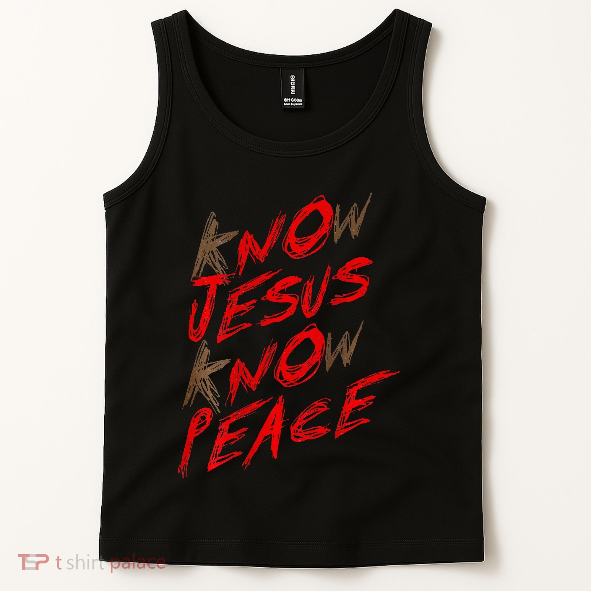 Know Jesus Know Peace Tank Top