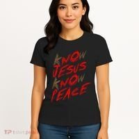 Know Jesus Know Peace Women's T-Shirt thumb 4