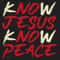Know Jesus Know Peace God Faith Christian Beanie thumb 2