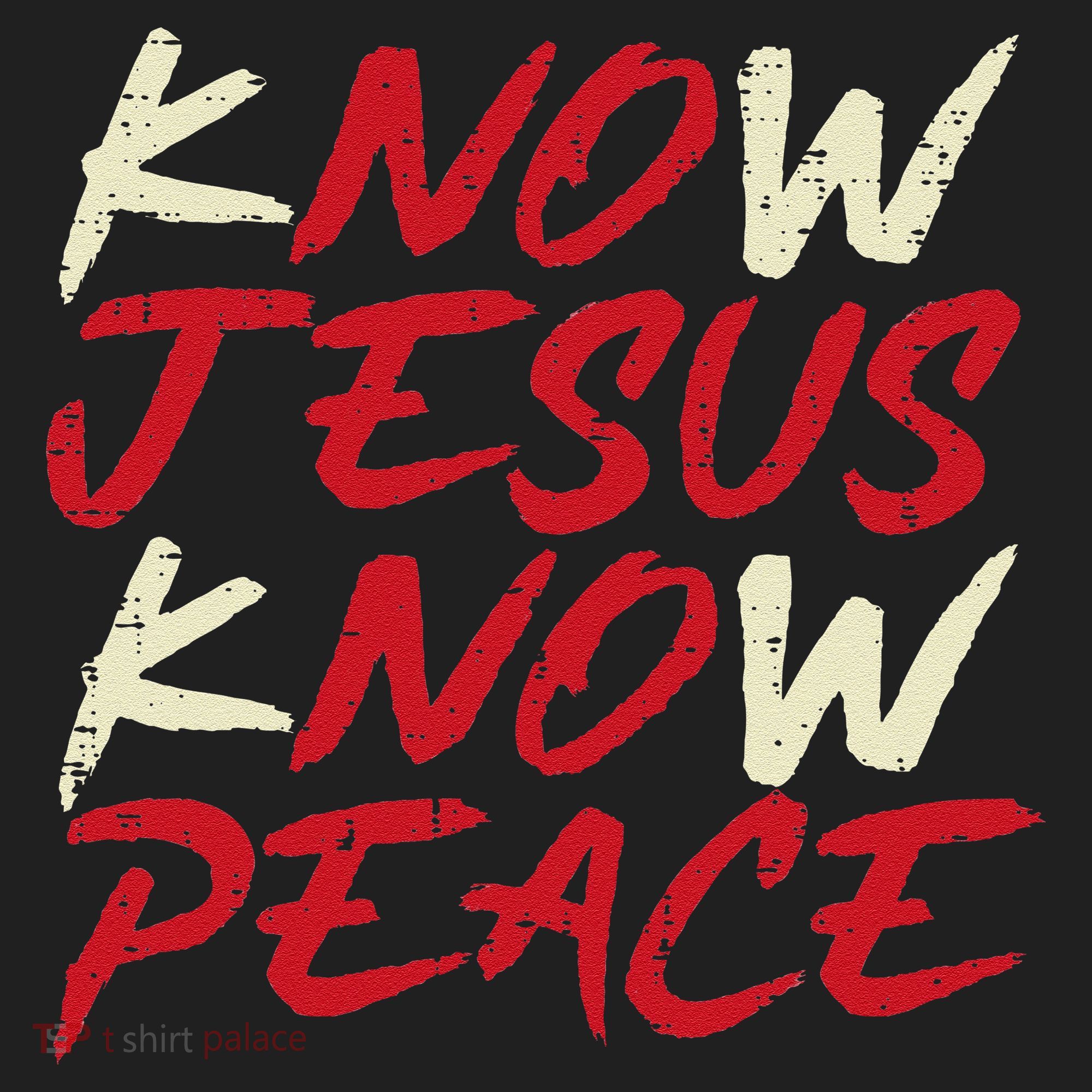 Know Jesus Know Peace God Faith Christian Beanie