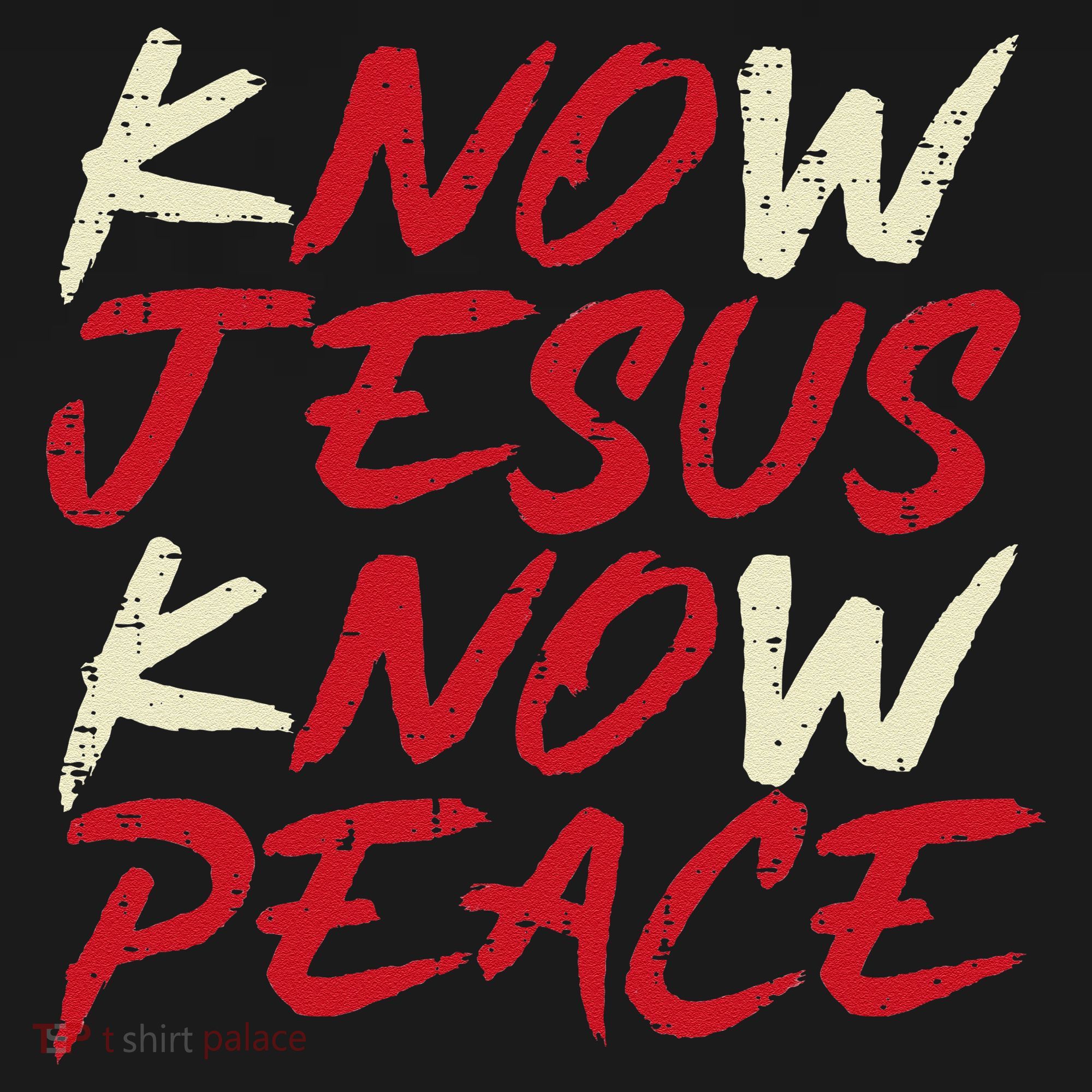 Know Jesus Know Peace God Faith Christian Women's Hoodie