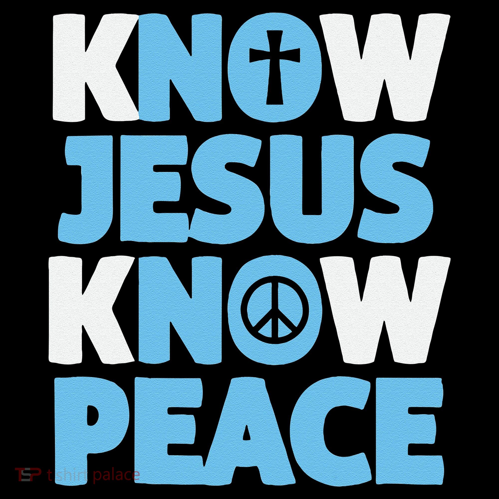 Know Jesus Know Peace No Jesus No Peace Christian Coffee Mug