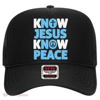 Know Jesus Know Peace No Jesus No Peace Christian Hat thumb 0