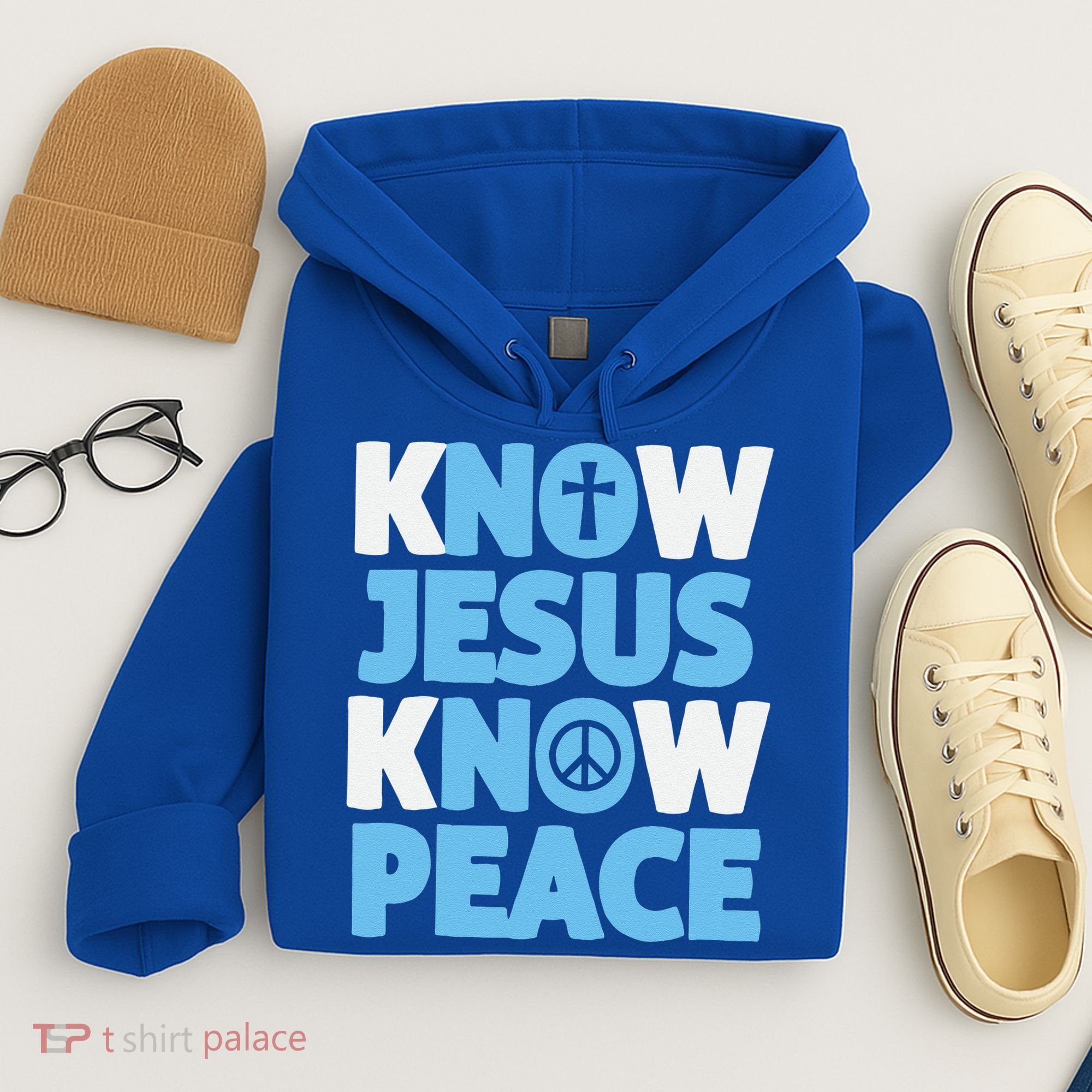 Know Jesus Know Peace No Jesus No Peace Christian Hoodie