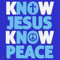 Know Jesus Know Peace No Jesus No Peace Christian Kids Long Sleeve Shirt thumb 2