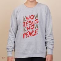 Know Jesus Know Peace Women's Sweatshirt thumb 0