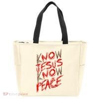 Know Jesus Know Peace Tote Bag thumb 0