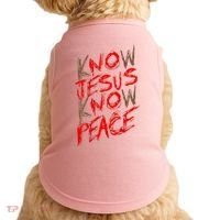 Know Jesus Know Peace Doggie Tank thumb 0