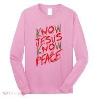 Know Jesus Know Peace Long Sleeve Shirt thumb 0
