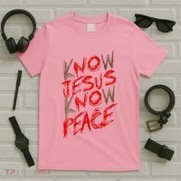 Know Jesus Know Peace T-Shirt thumb 5