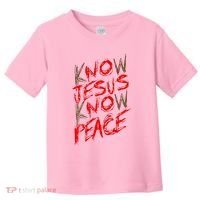 Know Jesus Know Peace Toddler T-Shirt thumb 0