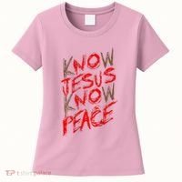 Know Jesus Know Peace Women's T-Shirt thumb 0