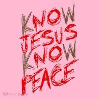 Know Jesus Know Peace Kids Long Sleeve Shirt thumb 2