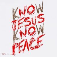 Know Jesus Know Peace USA-Made Doggie Bandana thumb 2
