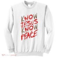 Know Jesus Know Peace Sweatshirt thumb 0