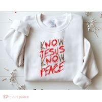 Know Jesus Know Peace Sweatshirt thumb 2