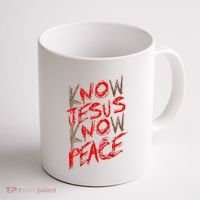 Know Jesus Know Peace Coffee Mug thumb 1