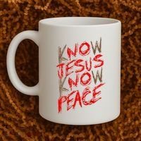 Know Jesus Know Peace Coffee Mug thumb 2