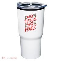 Know Jesus Know Peace Tumbler thumb 0