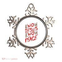 Know Jesus Know Peace Ornament thumb 0