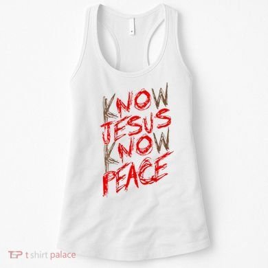 Know Jesus Know Peace Women's Tank Top