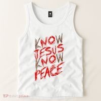 Know Jesus Know Peace Tank Top thumb 2