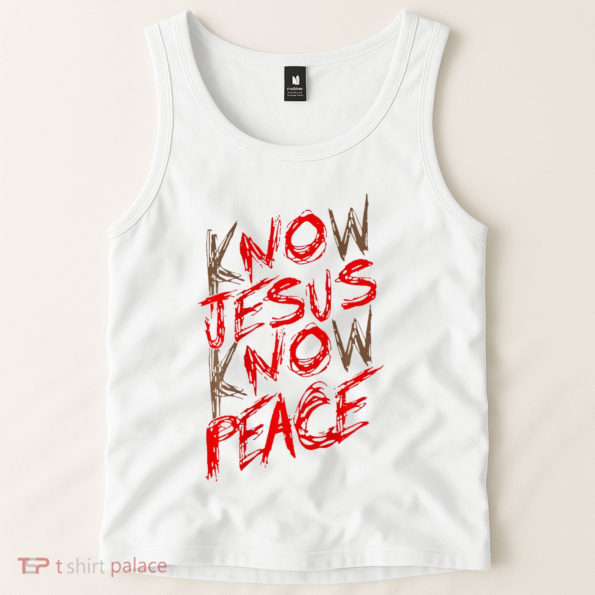 Know Jesus Know Peace Tank Top