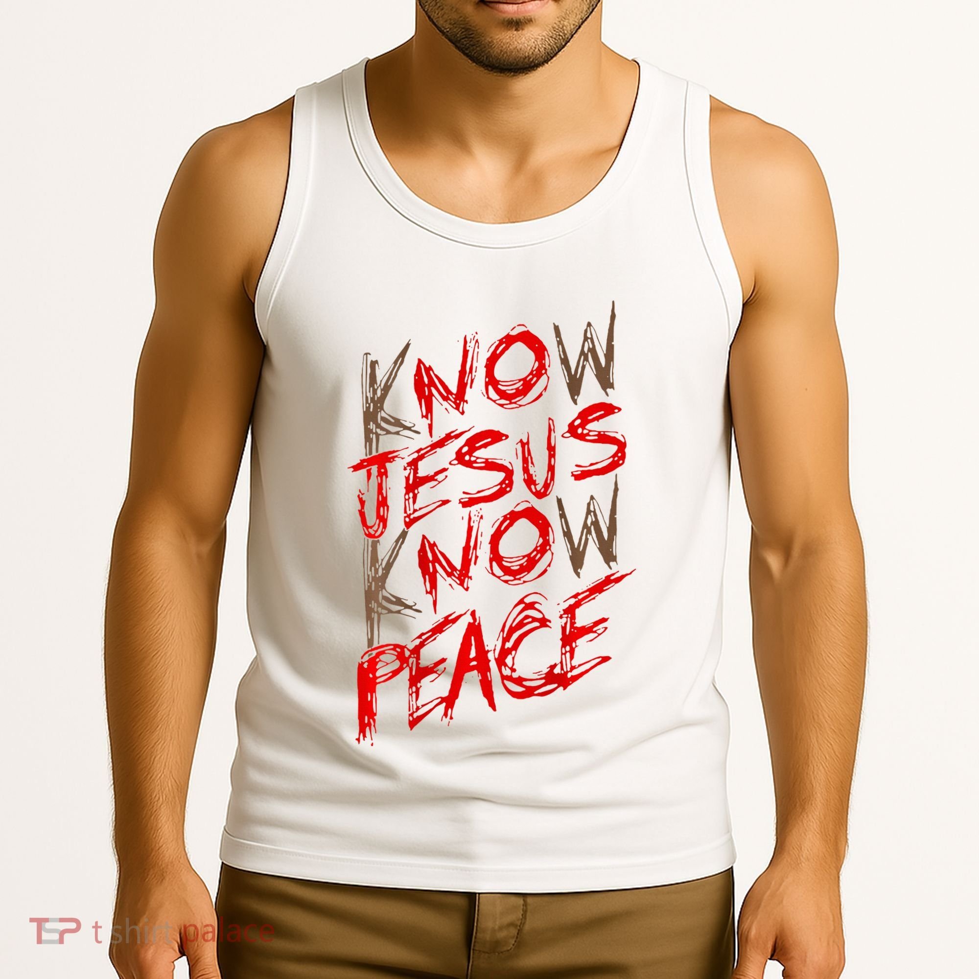 Know Jesus Know Peace Tank Top