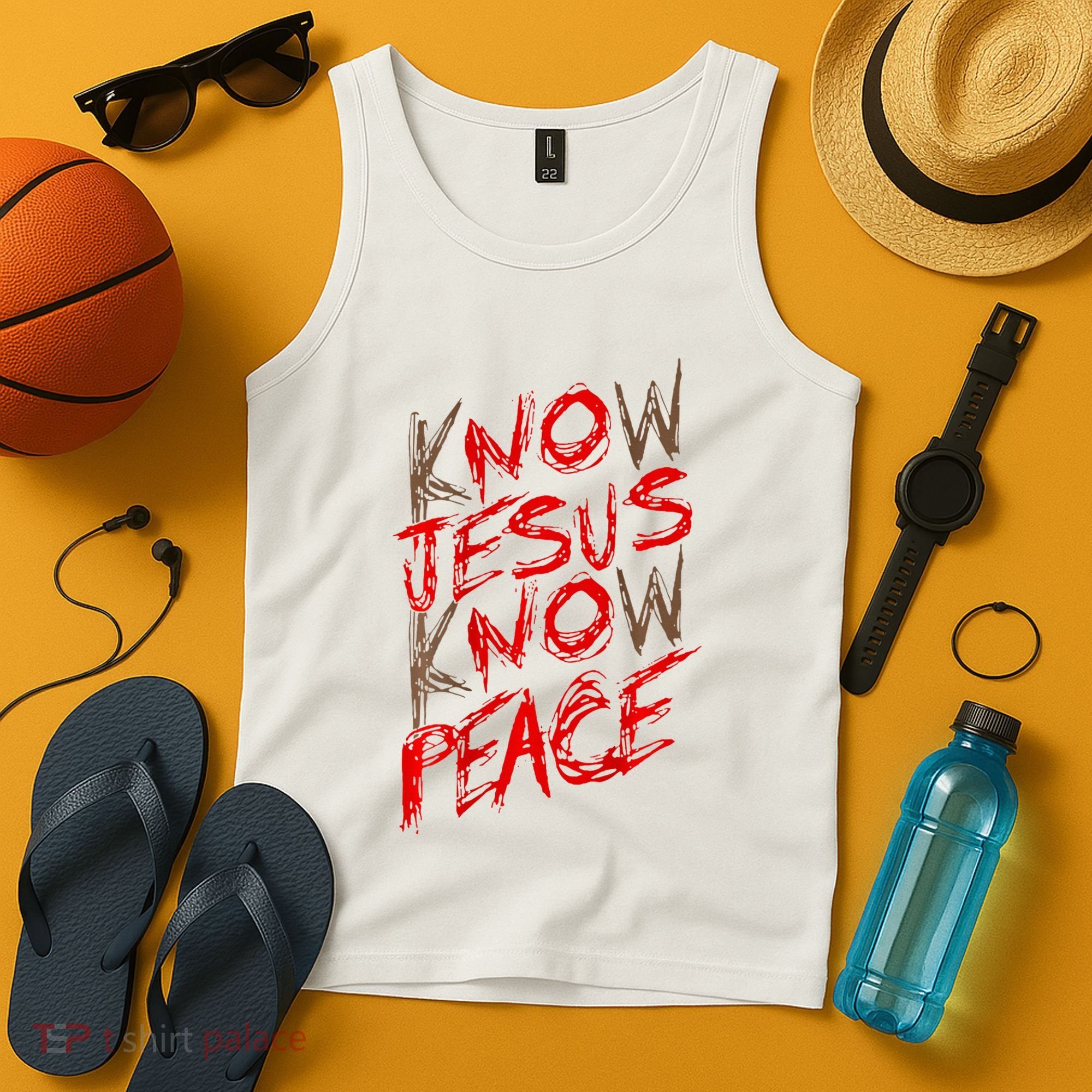 Know Jesus Know Peace Tank Top