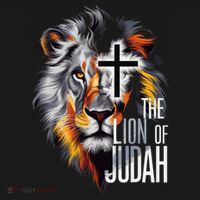King Jesus Lion Of Judah Christian Cross Faith T-Shirt thumb 7