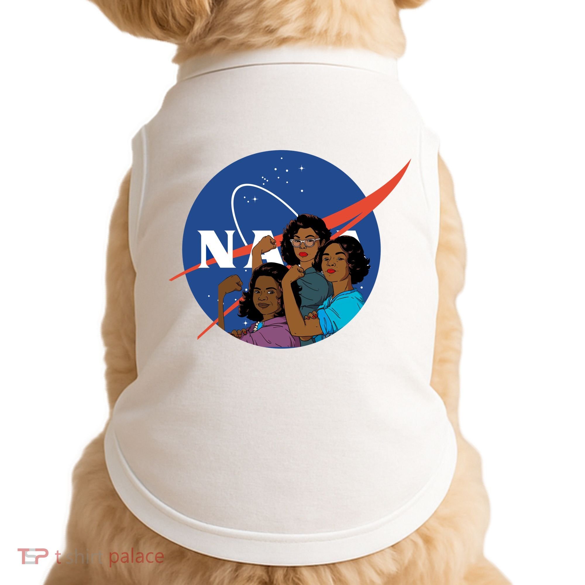 Katherine Johnson Mary Jackson Dorothy Vaugha Black History Month Proud Doggie Tank
