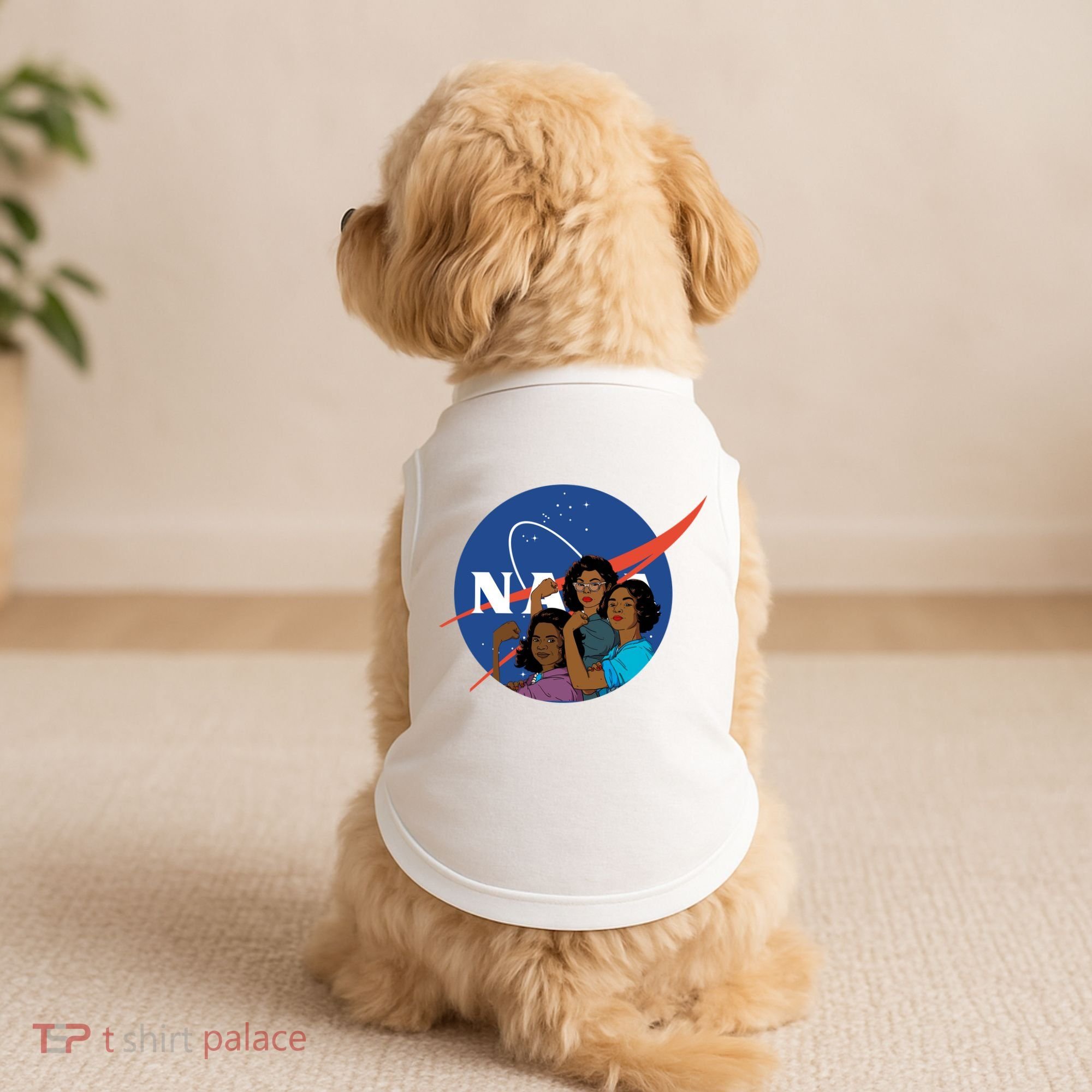 Katherine Johnson Mary Jackson Dorothy Vaugha Black History Month Proud Doggie Tank