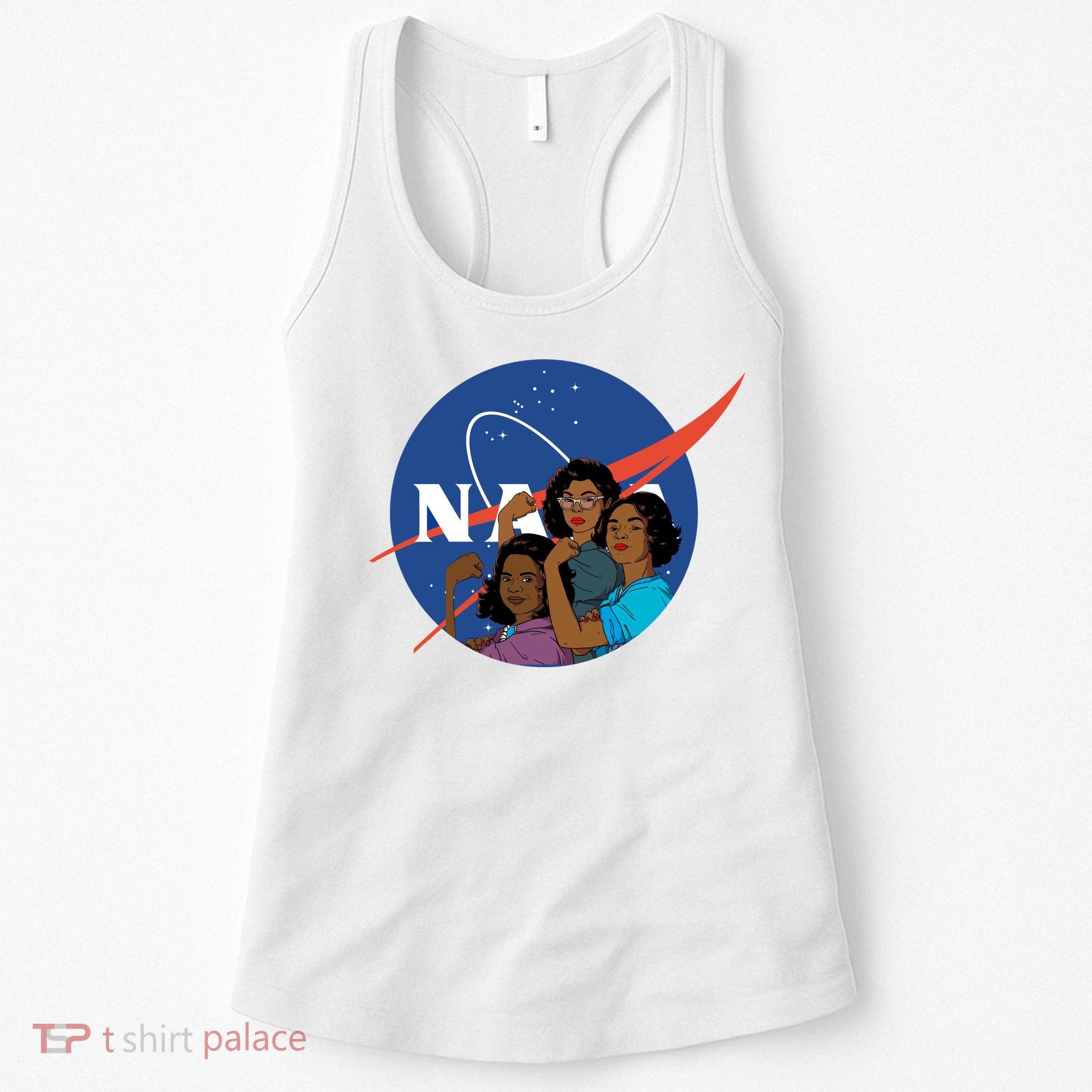 Katherine Johnson Mary Jackson Dorothy Vaugha Black History Month Proud Women's Tank Top