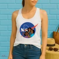 Katherine Johnson Mary Jackson Dorothy Vaugha Black History Month Proud Women's Tank Top thumb 2