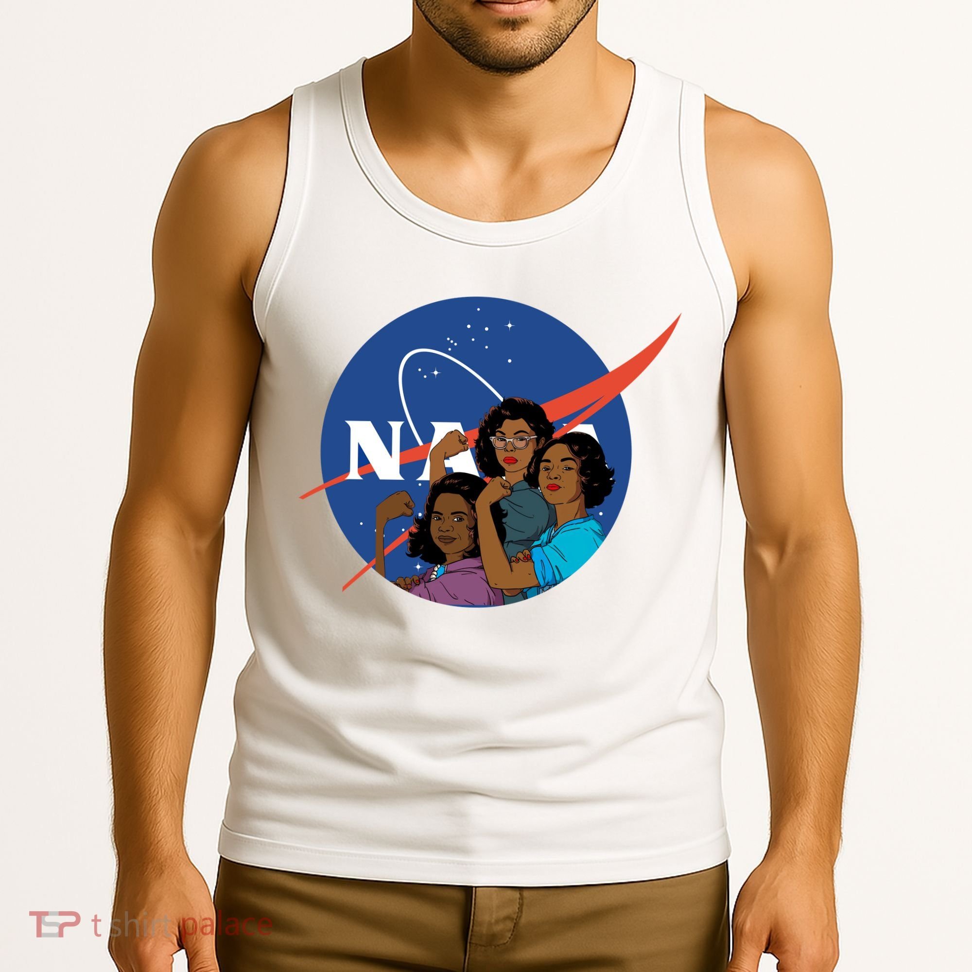 Katherine Johnson Mary Jackson Dorothy Vaugha Black History Month Proud Tank Top