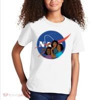 Katherine Johnson Mary Jackson Dorothy Vaugha Black History Month Proud Kids T-Shirt thumb 2