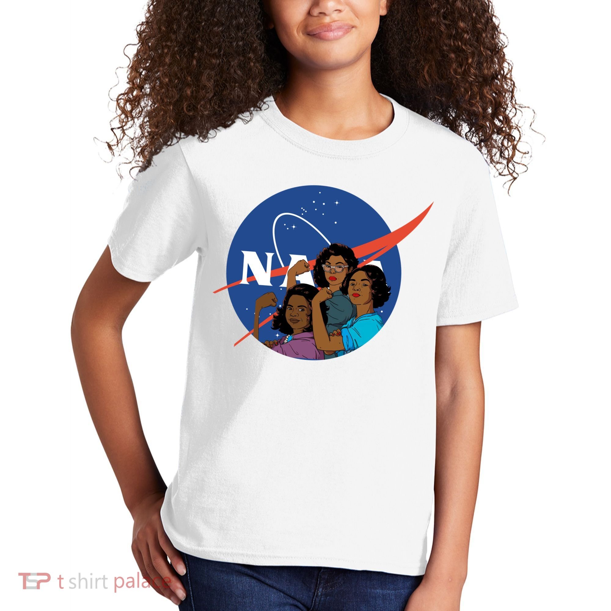 Katherine Johnson Mary Jackson Dorothy Vaugha Black History Month Proud Kids T-Shirt