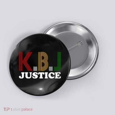 KBJ Justice Retro Button