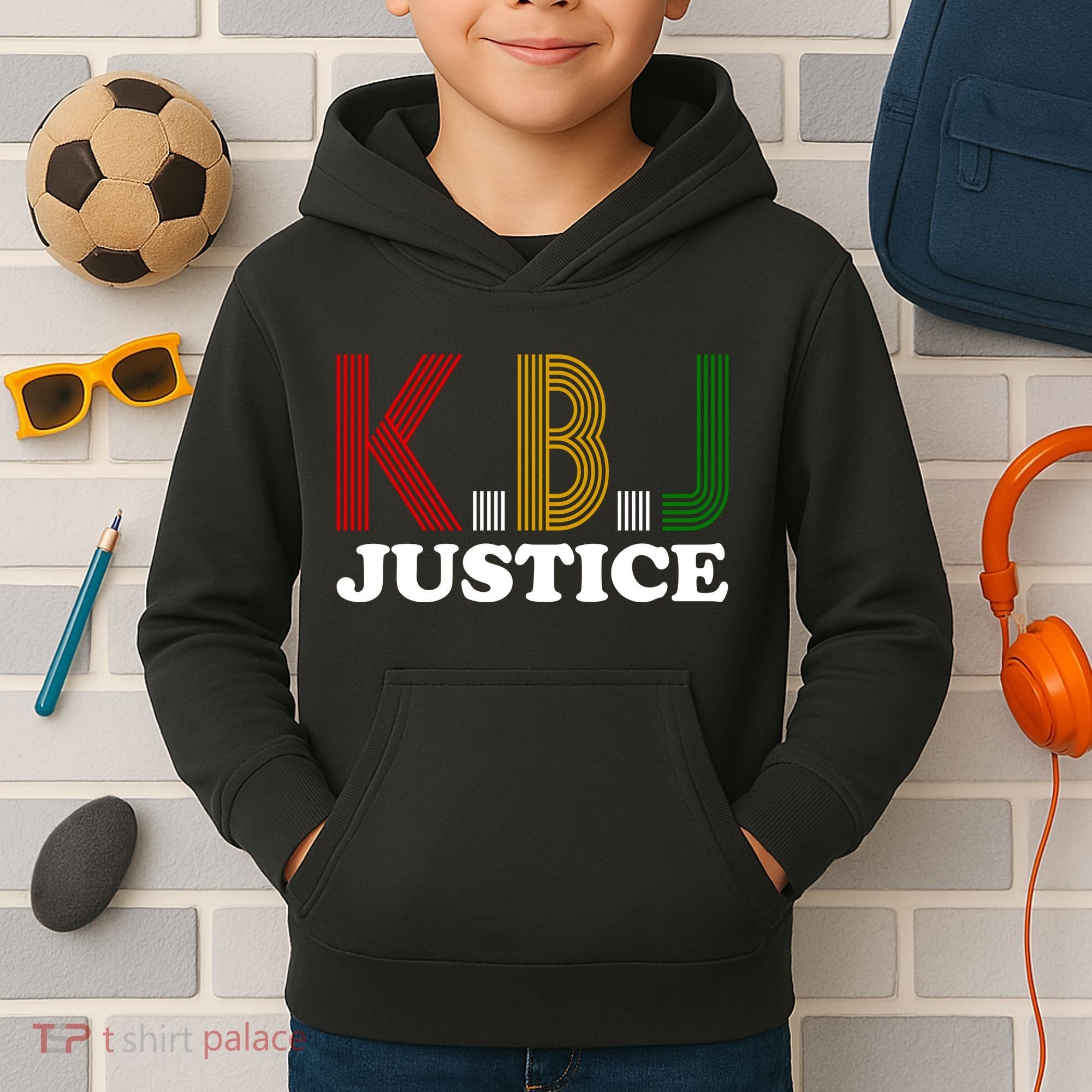 KBJ Justice Retro Kids Hoodie