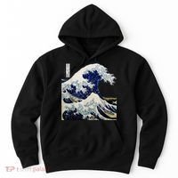 Kanagawa Japanese The Great Wave Hoodie thumb 0