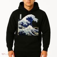 Kanagawa Japanese The Great Wave Hoodie thumb 2