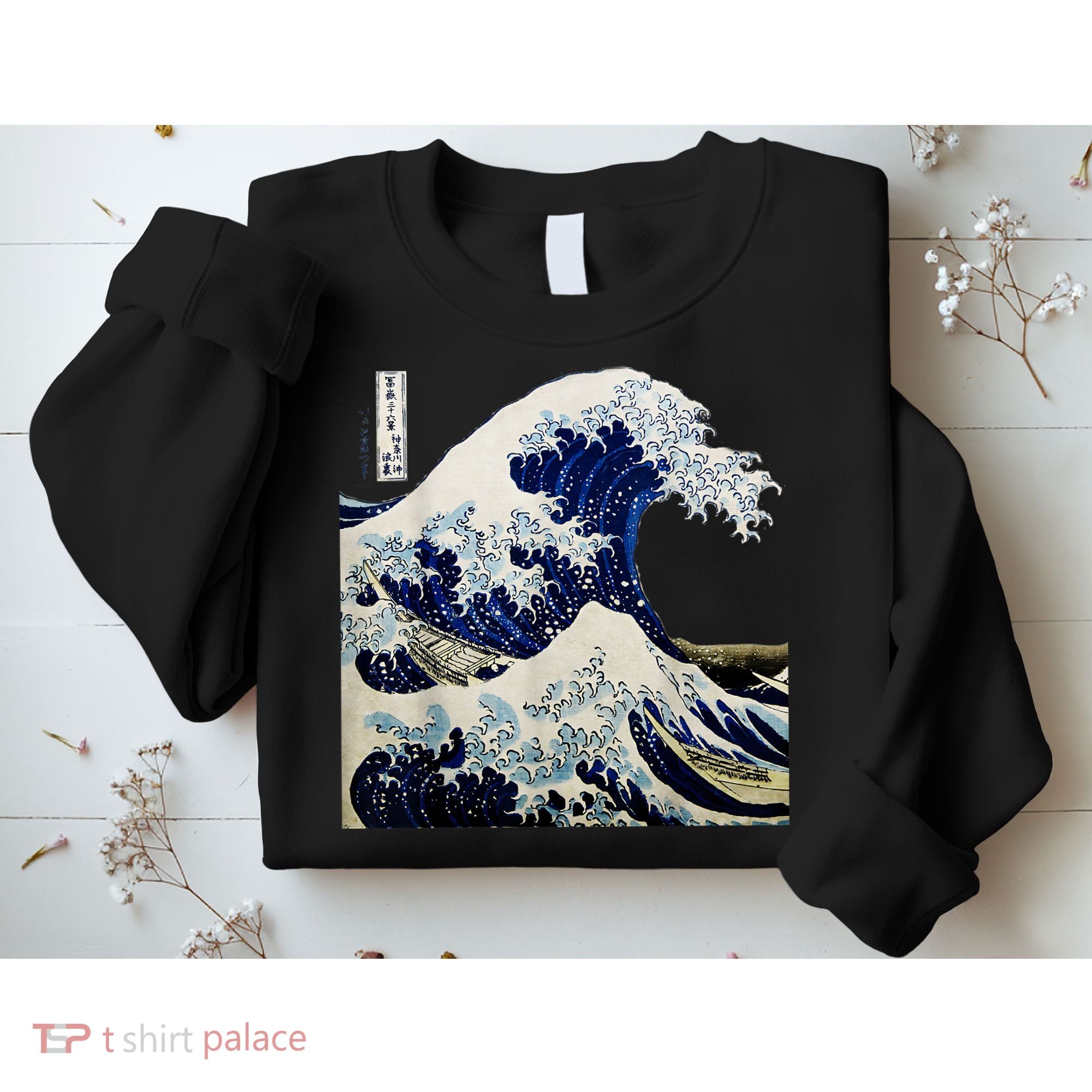Kanagawa Japanese The Great Wave Sweatshirt