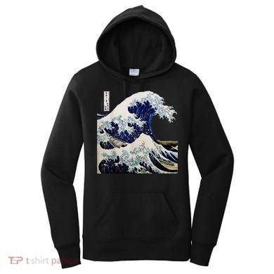 Kanagawa Japanese The Great Wave Women's Hoodie