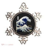 Kanagawa Japanese The Great Wave Ornament thumb 0