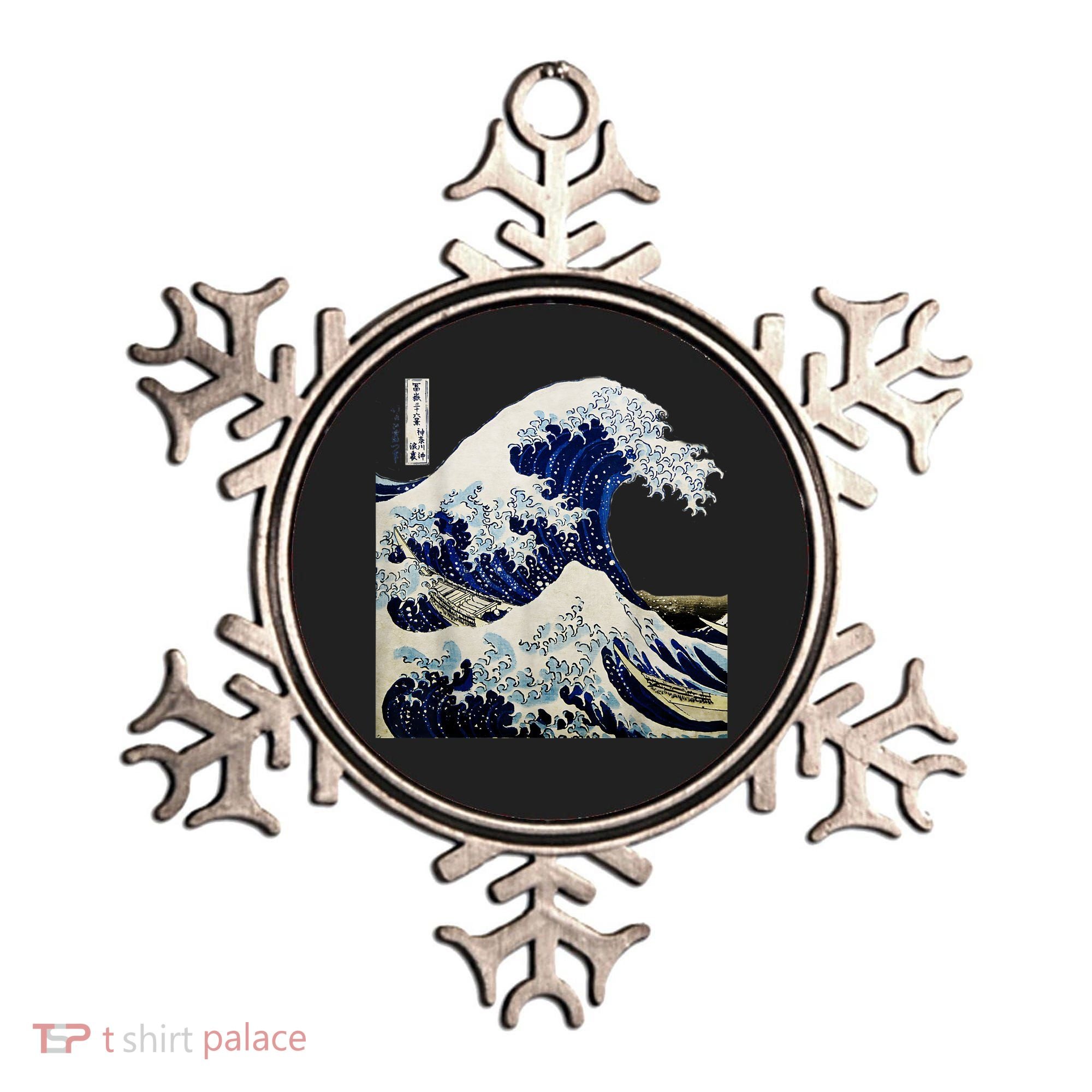 Kanagawa Japanese The Great Wave Ornament