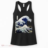 Kanagawa Japanese The Great Wave Women's Tank Top thumb 0
