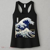 Kanagawa Japanese The Great Wave Women's Tank Top thumb 3