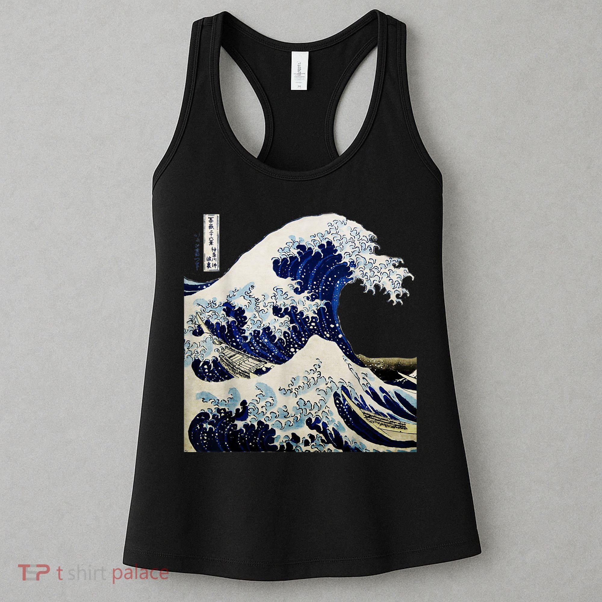 Kanagawa Japanese The Great Wave Women's Tank Top