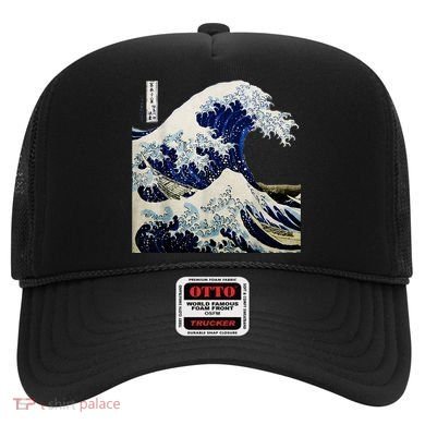 Kanagawa Japanese The Great Wave Hat